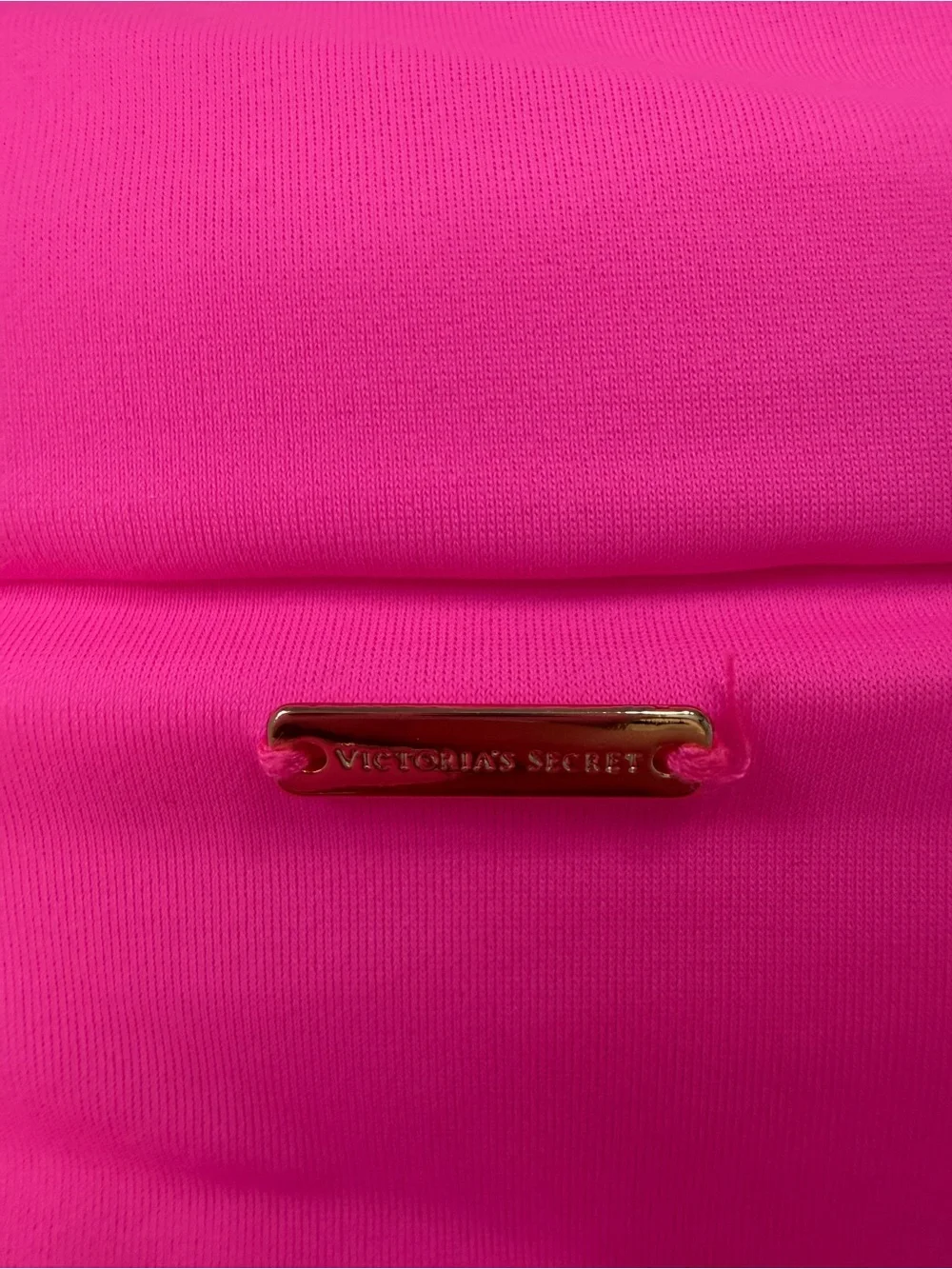 Victoria’s Secret Neon Pink Bikini Set Triangle Top XS Bottom Small